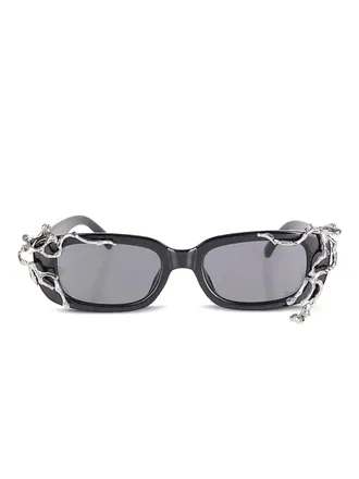 Limi Feu rectangular-frame sunglasses - Black