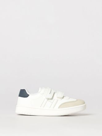 Tommy Hilfiger Boys Low-Top Sneakers with Hook-and-Loop and Lace Closure