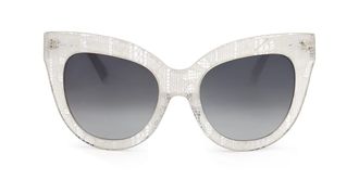 Linda Farrow ERDEM EDM21 C3 Womens Sunglasses Clear Size 55