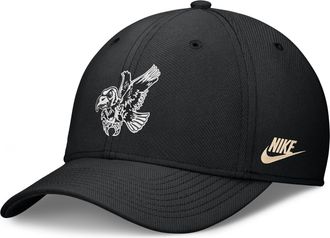 Nike Iowa Legacy Rise Vintage Nike Mens Dri-FIT College Hat in Black | NC0300AIAV-SUH