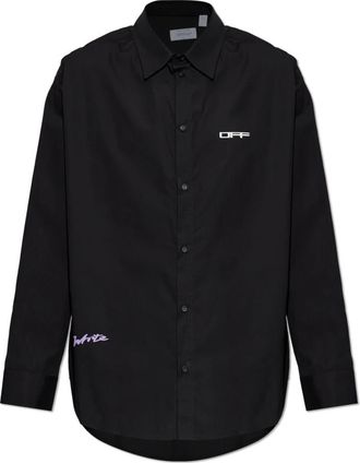 Off-white Hombre, Camisas, Negro, Talla: XS