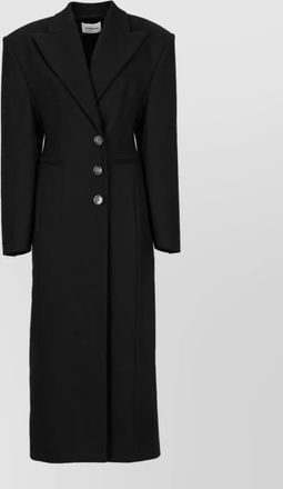 Andamane wool cashmere fitted coat