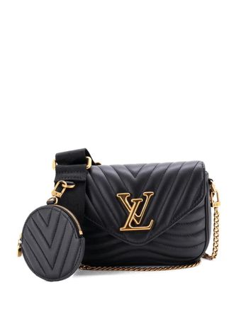 Louis Vuitton New Wave Multi Pochette Quilted Leather crossbody bag - Zwart