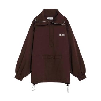 The Attico Sweatshirts, female, Brown, 2XS, Hoodie Jumpers Drop 1