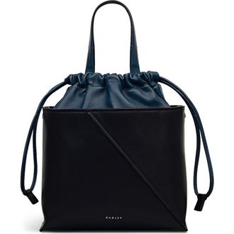 Radley London The Portobello Small Drawstring Crossbody Bag in Black at Nordstrom