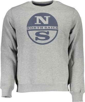 North Sails Hombre, Sudaderas, Gris, Talla: 3XL
