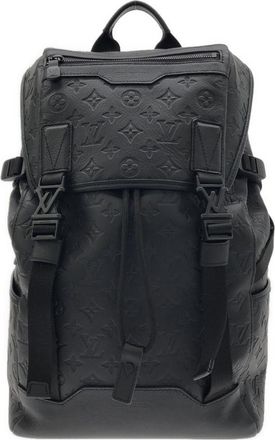 Louis Vuitton Black Monogram Monogram Shadow Backpack (Pre-Owned)