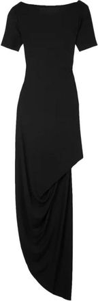 Jacquemus Party Dresses, female, Black, Size: XS La Robe Sole long dress