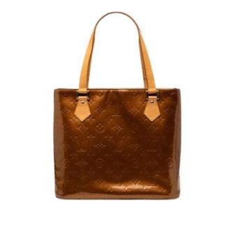 Louis Vuitton Pre-owned Tote Bags, female, Brown, Size: ONE SIZE Pre-owned The Houston
