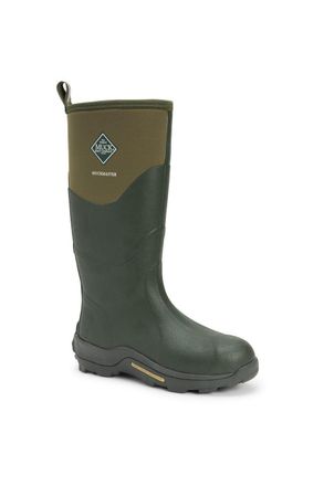 The Original Muck Boot Company Muckmaster Hi Wellington Boots in Green | Size: 4
