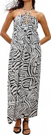 Rails Palazzo Dress In Playa Blanca