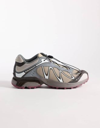 Salomon XT-Whisper - Sneakers color cuoio e salvia-Marrone