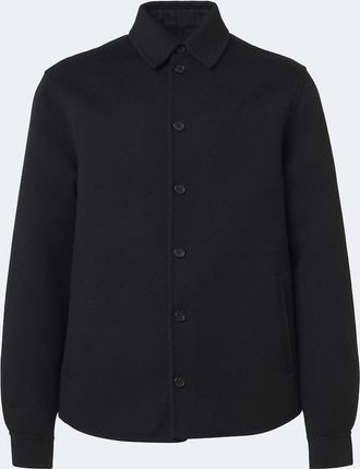 Fendi Giacca camicia in lana