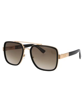 Dsquared2 Mens Sunglasses D20060-S Gold Black Acetate Gold-Black Gold/black