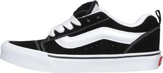 Vans Knu Skool W - Dames - Sneakers - Zwart - 35 EU - Leer - Schoenen