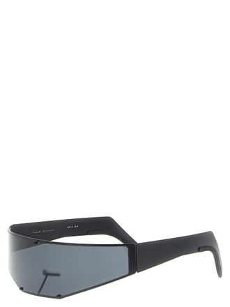 Rick Owens Mens Black Stainless Steel Sunglasses