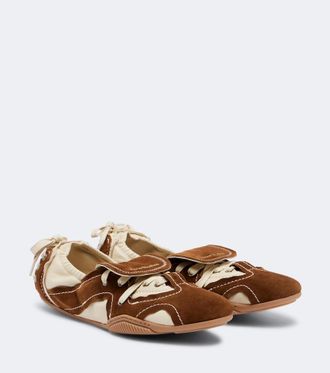 Acne Studios Leather and suede sneakers
