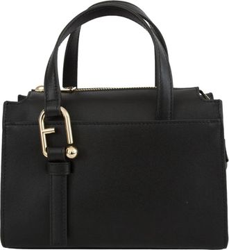 Furla Boston Bag - Dames - Handtassen - Zwart - ONE Size - Leer - Tassen