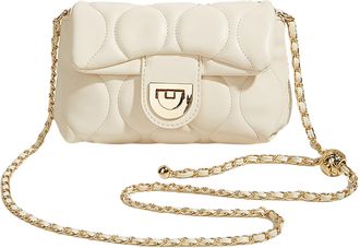 Generic Cymwer PU Leather Fashion Shoulder Bags Chain Small Square Bag for Women (White)