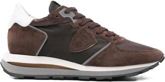 Philippe Model Sneakers con inserti in pelle scamosciata - Marrone