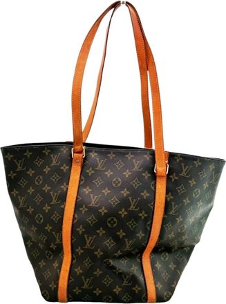 Louis Vuitton Brown Monogram Tote Bag (Pre-Owned)