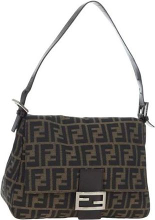 Fendi Pre-owned Vintage Zucca Canvas Tote - - Pre-owned - Donna - Marrone - ONE SIZE