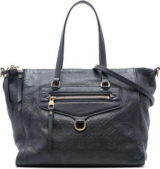 Louis Vuitton Borsa a tracolla Lumineuse in pelle Empreinte con monogramma PM 2013 - Blu