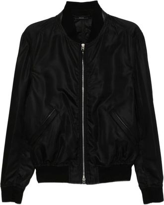 Tom Ford Giacca in seta - Nero