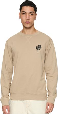 Mister Tee Mens Wasted Youth Crewneck Sweatshirt, Darksand, XS