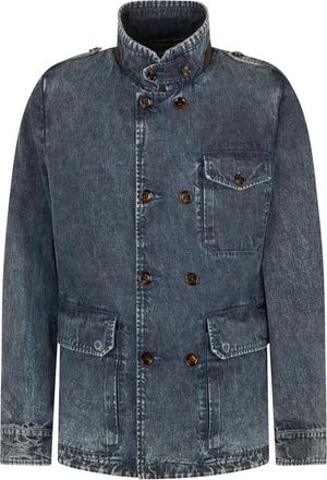 Moorer Hombre, Chaquetas, Azul, Talla: M