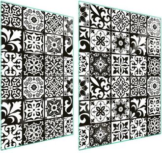 OEM Placa Protectora De Vidrio Para Estufa 70x52 Mosaico