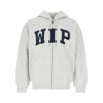 Carhartt Work in Progress Chaqueta de Sudadera con Capucha WIP - Sweatshirts & Hoodies - Hombre - Gris - 2XL