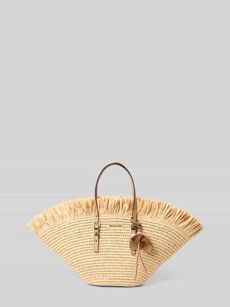 Michael Kors Handtasche in Flecht-Optik in Beige, Gr&ouml;&szlig;e 1