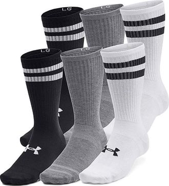 Under Armour Essential 6 Pack Crew Socks