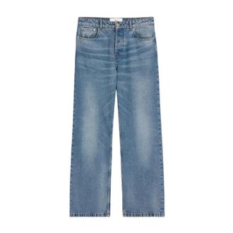 Ami Straight Jeans, male, Blue, Size: W32 Large Fit Jeans