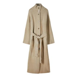 Patrizia Pepe Cappotto con cintura - - Coats - Donna - Beige - S
