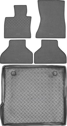 OEM Juego De Alfombrillas De Goma Para Coche Y Alfombrilla Para Maletero Para Bmw X5 E70 Suv (2007-2013)