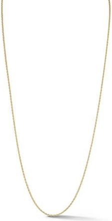 Ember Fine Jewelry 14K Gold Thin Wheat Chain Necklace at Nordstrom Rack