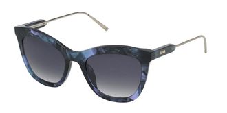 Nina Ricci SNR300 09MC Womens Sunglasses Blue Size 52