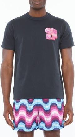 Cult of Individuality Shimuchan Cotton Graphic T-Shirt in Steel at Nordstrom Rack, Size Xxx-Large