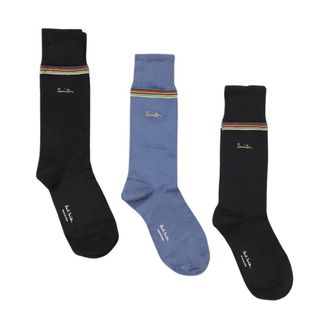 Paul Smith Pack de 3 calcetines con logo bordado - Sport - Hombre - Multicolor - ONE SIZE
