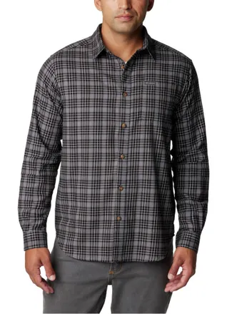 Columbia Vapor Ridge Long Sleeve Shirt Top In Grey