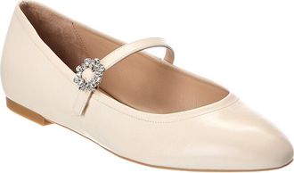 Stuart Weitzman Aura Leather Mary Jane