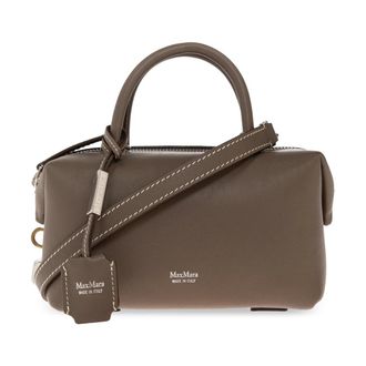 Max Mara Dames, Tassen, Bruin, Maat: ONE Size Leer