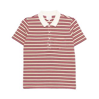 A.P.C. Polo Shirts, female, Red, Size: S Ray&eacute; Polo Shirt