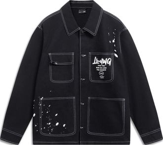 Li-Ning Graphic Jacket Black AFDT571-1