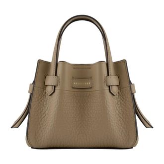 Pourchet Tassen, Dames, Grijs, ONE Size, Leer, Blossom Nano