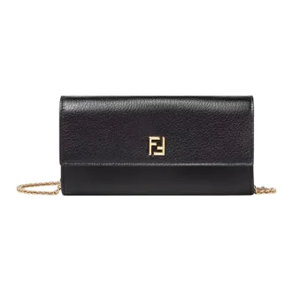 Fendi Dames, Tassen, Zwart, Maat: ONE Size Leer