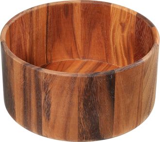 Zassenhaus Acacia Wood Salad Serving Bowl, Medium 11.8 diameter by 5.9 High