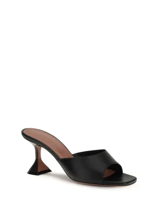 Amina Muaddi Womens Lupita Sandals Black
